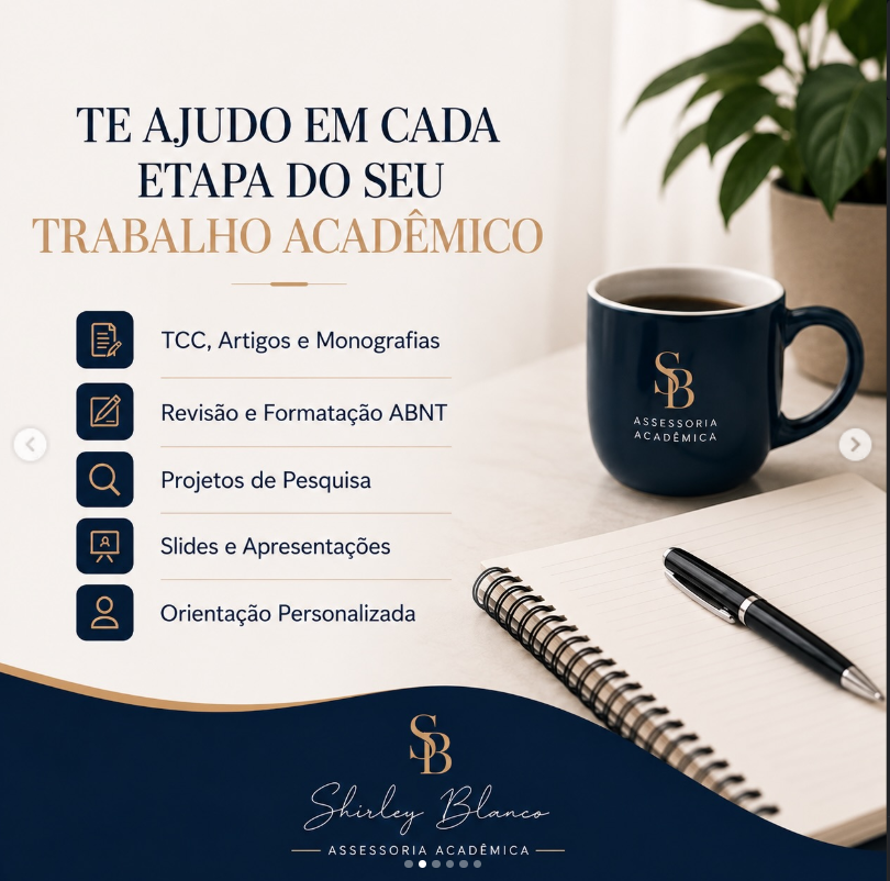 Bastidores da assessoria acadêmica de Shirley Blanco