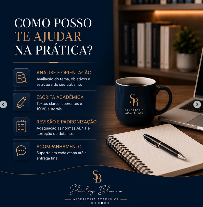 Bastidores da assessoria acadêmica de Shirley Blanco